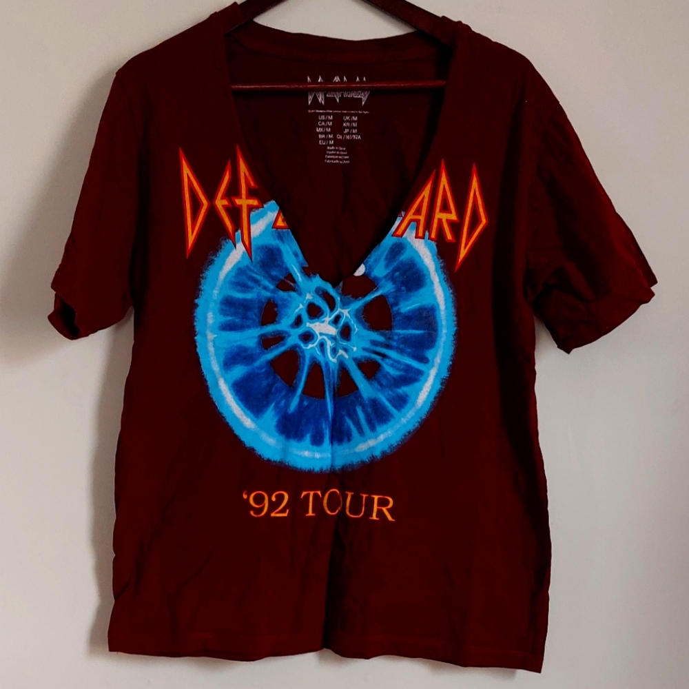 Def Leppard V Neck